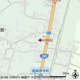 宮崎県都城市今町8410周辺の地図