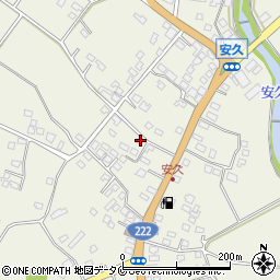 宮崎県都城市安久町5927周辺の地図