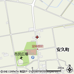 宮崎県都城市安久町5686周辺の地図