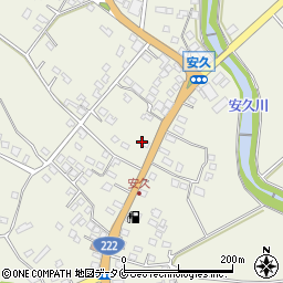 宮崎県都城市安久町5925周辺の地図