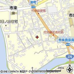 鹿児島県いちき串木野市湊町3066周辺の地図