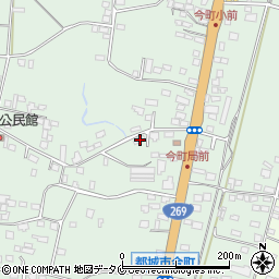 宮崎県都城市今町8412周辺の地図
