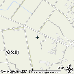 宮崎県都城市安久町5584周辺の地図
