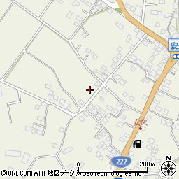 宮崎県都城市安久町5900-1周辺の地図