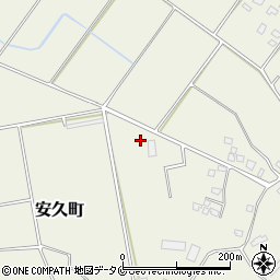宮崎県都城市安久町5588周辺の地図