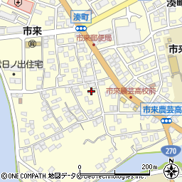 鹿児島県いちき串木野市湊町3069周辺の地図