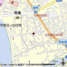 鹿児島県いちき串木野市湊町3076周辺の地図