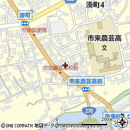 鹿児島県いちき串木野市湊町4丁目87周辺の地図