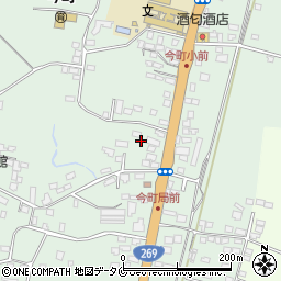 宮崎県都城市今町8416周辺の地図