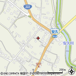 宮崎県都城市安久町5920周辺の地図