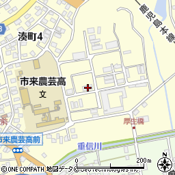 鹿児島県いちき串木野市湊町718周辺の地図
