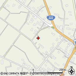 宮崎県都城市安久町5552周辺の地図