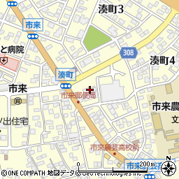 濱田酒造株式会社　本社周辺の地図