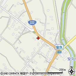 宮崎県都城市安久町5915周辺の地図