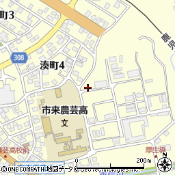 鹿児島県いちき串木野市湊町795周辺の地図