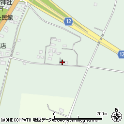 宮崎県都城市今町7377周辺の地図