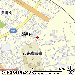 鹿児島県いちき串木野市湊町4丁目170周辺の地図