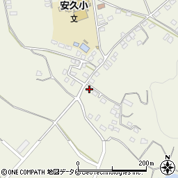 宮崎県都城市安久町2564-2周辺の地図
