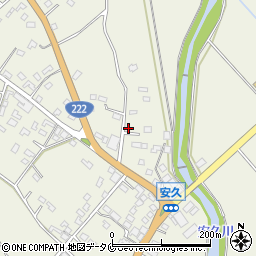 宮崎県都城市安久町5960周辺の地図