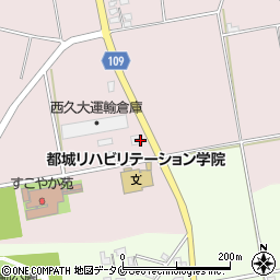 宮崎県都城市大岩田町5790-2周辺の地図
