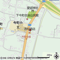 宮崎県都城市今町7339周辺の地図