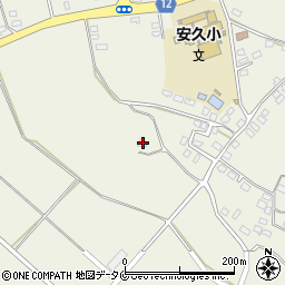宮崎県都城市安久町2616周辺の地図