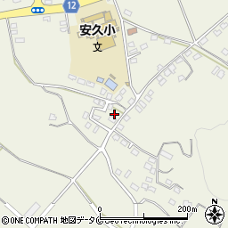 宮崎県都城市安久町2611周辺の地図