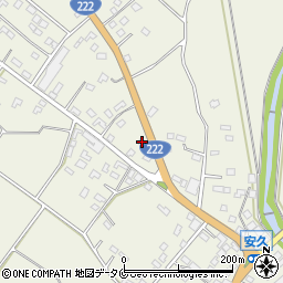 宮崎県都城市安久町6144周辺の地図