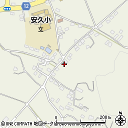 宮崎県都城市安久町2562周辺の地図