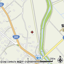 宮崎県都城市安久町5967周辺の地図