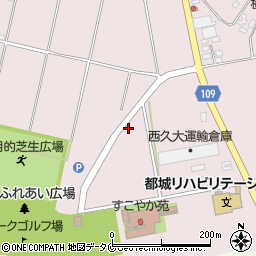 宮崎県都城市大岩田町5797-1周辺の地図
