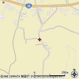 鹿児島県曽於市末吉町深川2919-1周辺の地図