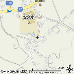 宮崎県都城市安久町2638周辺の地図