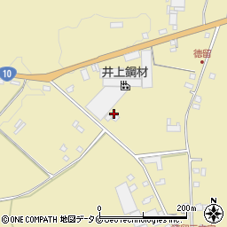 鹿児島県曽於市末吉町深川8148-1周辺の地図