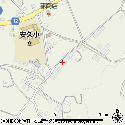 宮崎県都城市安久町2560周辺の地図