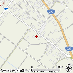 宮崎県都城市安久町5717周辺の地図