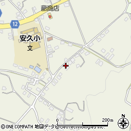 宮崎県都城市安久町2559周辺の地図