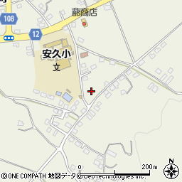 宮崎県都城市安久町2556周辺の地図