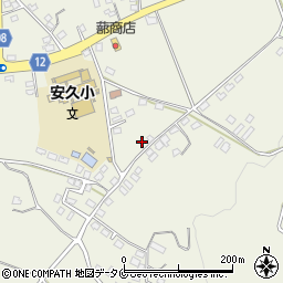 宮崎県都城市安久町2557周辺の地図