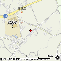 宮崎県都城市安久町2544周辺の地図