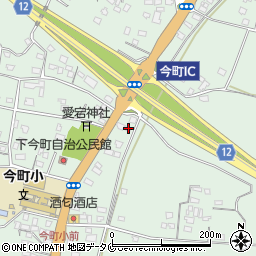 宮崎県都城市今町7221周辺の地図