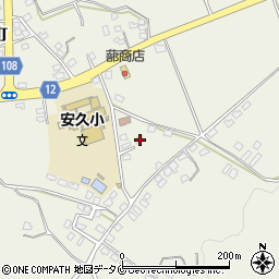 宮崎県都城市安久町2250周辺の地図