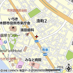 鹿児島県いちき串木野市湊町2丁目121周辺の地図