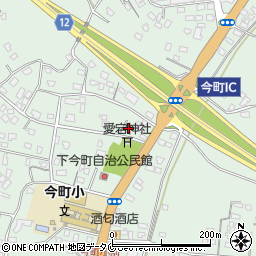 宮崎県都城市今町8926周辺の地図