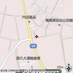 宮崎県都城市大岩田町5884-6周辺の地図