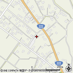 宮崎県都城市安久町6136周辺の地図