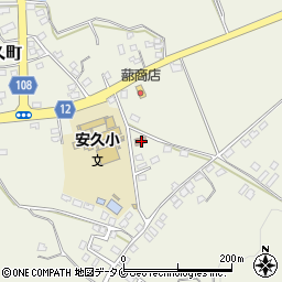 宮崎県都城市安久町2546周辺の地図