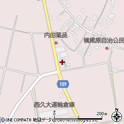 宮崎県都城市大岩田町5885-2周辺の地図