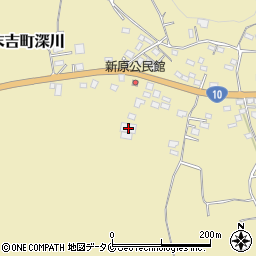 鹿児島県曽於市末吉町深川2865周辺の地図