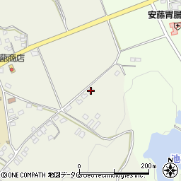 宮崎県都城市安久町2504-3周辺の地図